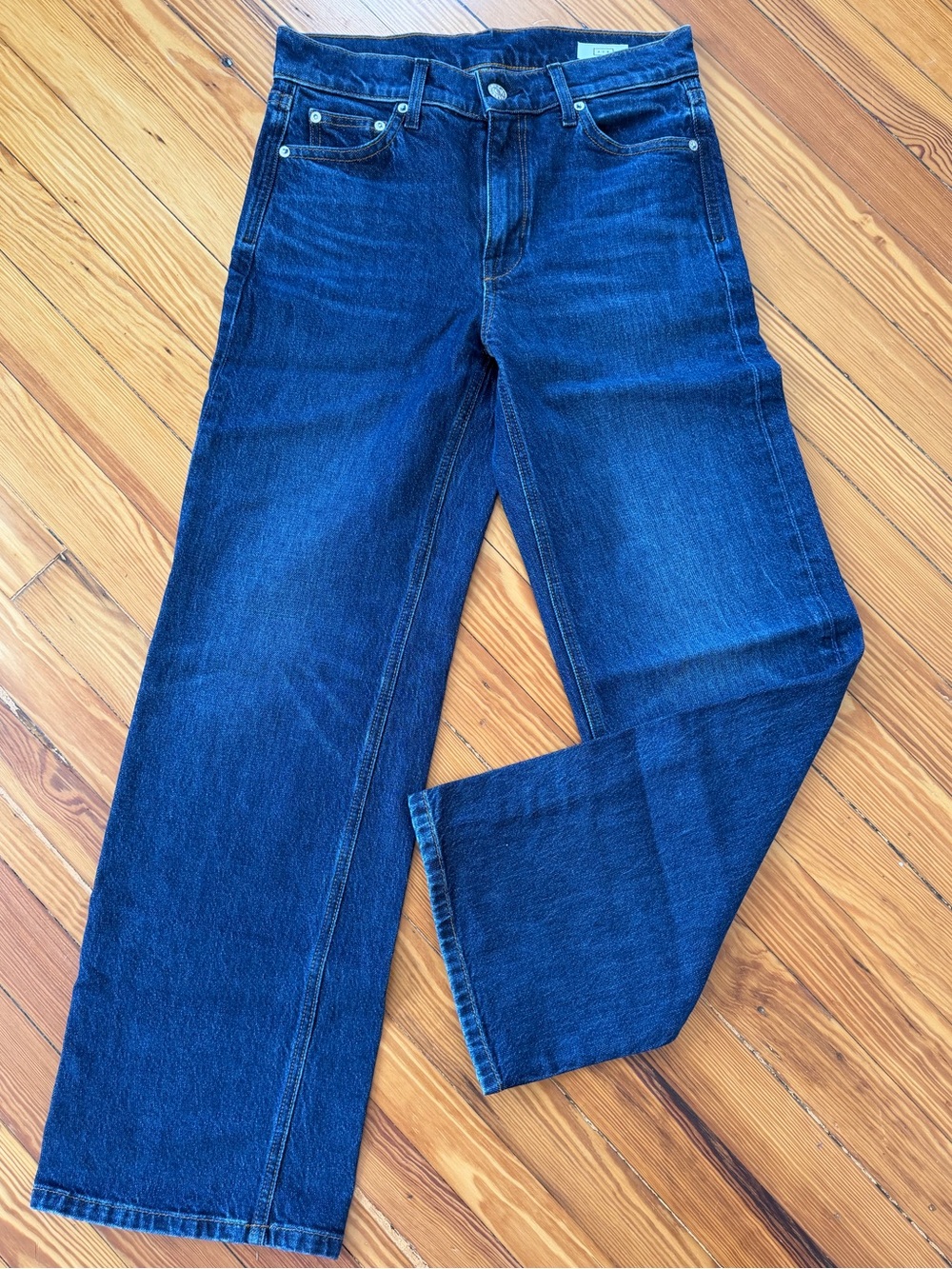 AYR Secret Sauce - Women's Dark Blue Straight-Leg Jeans